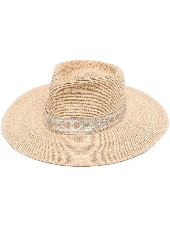 Lack Of Color Accessories - LACK OF COLOR, Indio Jacquard-Band Straw Hat